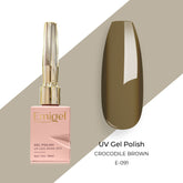 Emigel - UV Gel Polish - CROCODILE BROWN - E091